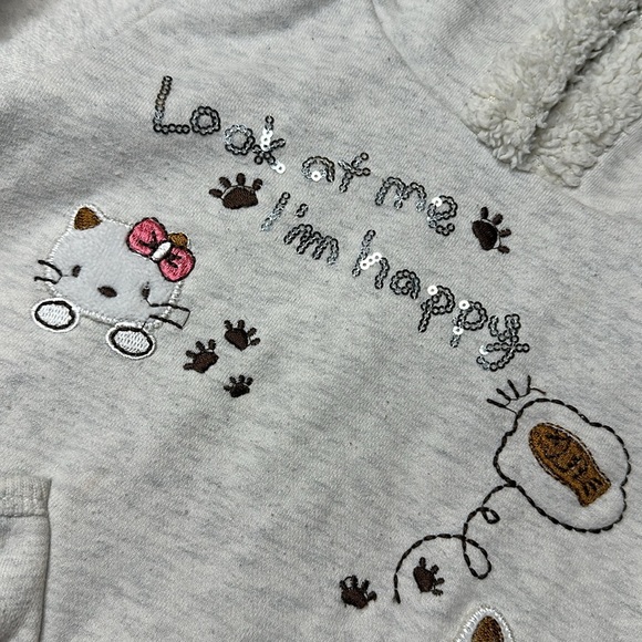 7 hello Kitty sweatshirt hoodie, Old Navy jegging like new denim jeans - Picture 4 of 12